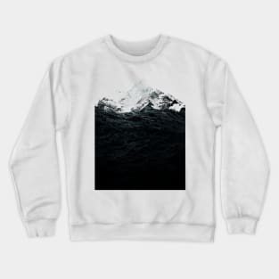 Those Waves Where Like Mountains Crewneck Sweatshirt